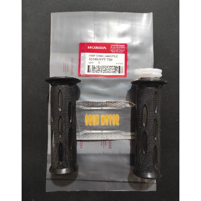 handgrip Beat karbu beat old lama KVY karet slongsong gas hand grip set