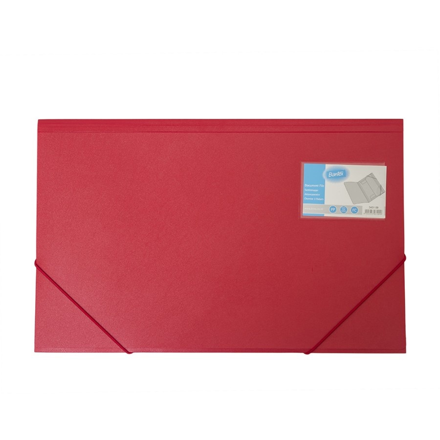 

Bantex Document File Folio Red