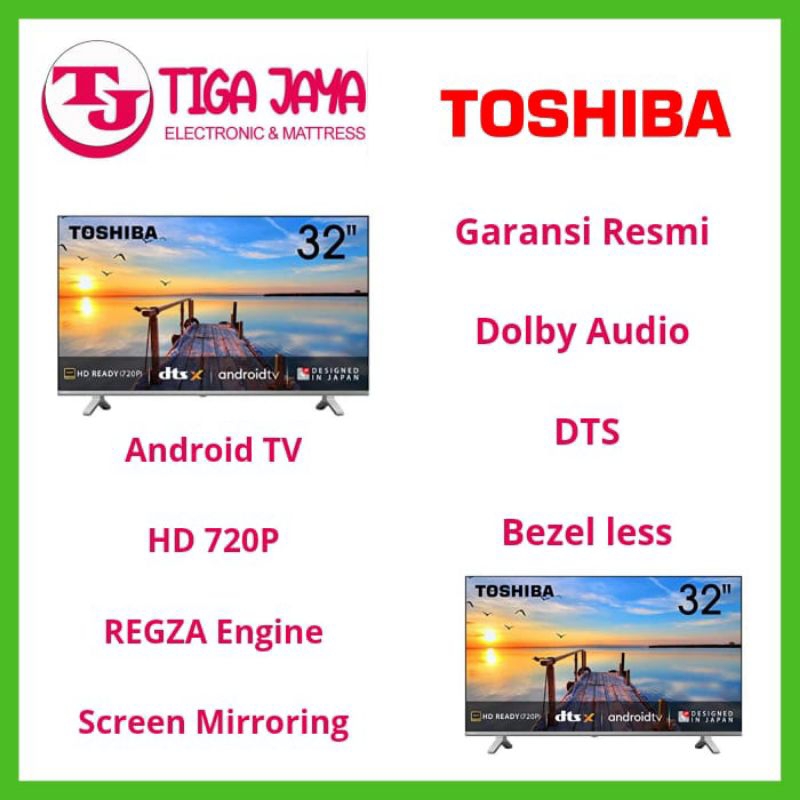 TOSHIBA 32V35 LED ANDROID TV 32 INCH HD TV 32V35KP