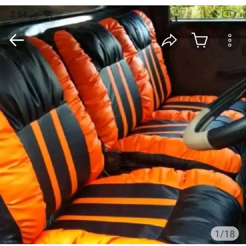 sarung jok cover jok bungkus jok mobil l300 motip sofa