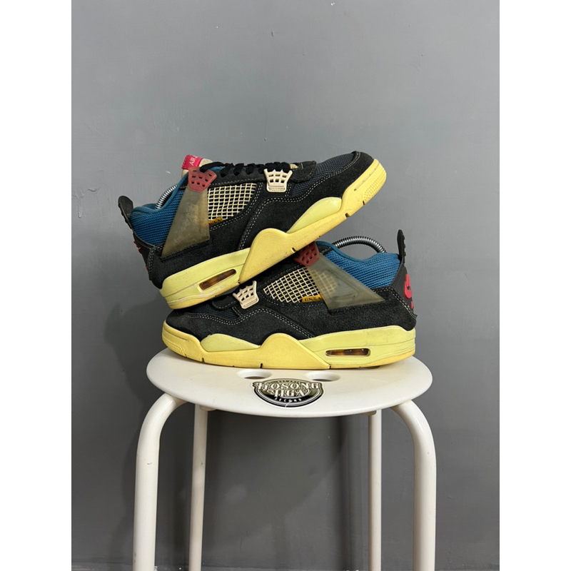 Nike Air Jordan Retro 4 Union Off Noir (42)