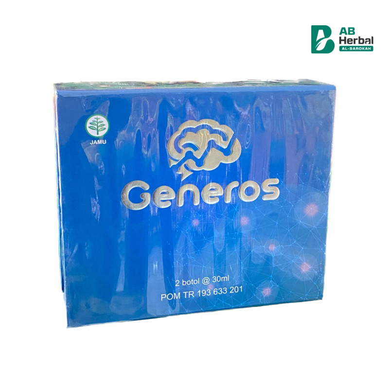 

GENEROS Membantu menutrisi otak dan melawan infeksi bakteri (1BOX ISI 2)