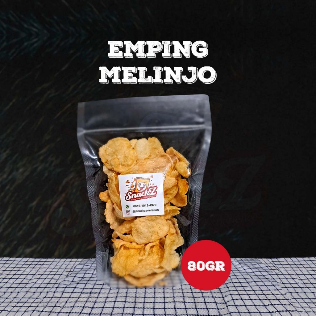 

SNACKZ - EMPING MELINJO 80GR