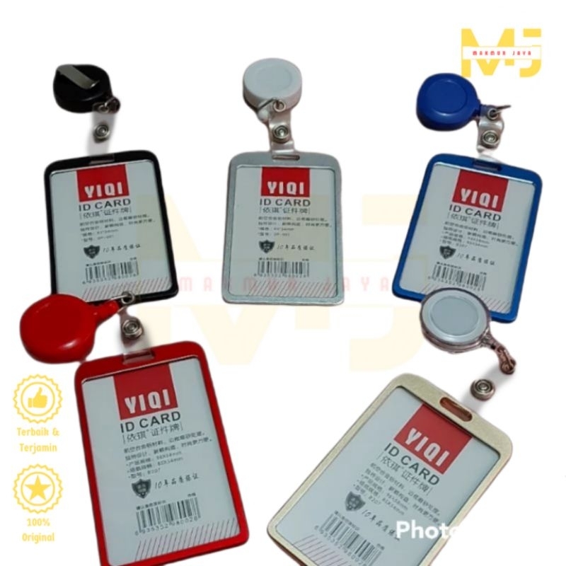 

Name Tag ID Card Yoyo / Tempat ID Card / ID Card Holder Alumunium