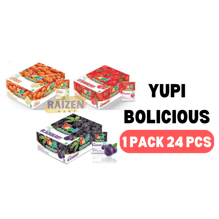 

Yupi Bolicious Box isi 24 pcs