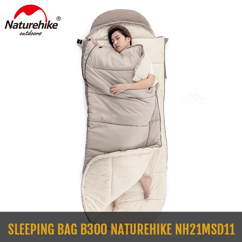SLEEPING BAG B300 NATUREHIKE NH21MSD11