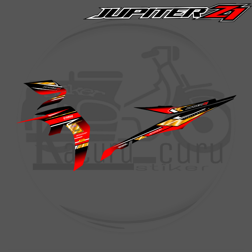 Stiker Striping Variasi Semifull Yamaha Jupiter Z1 /Stiker Variasi Jupiter Z1 /Striping Variasi Jupi