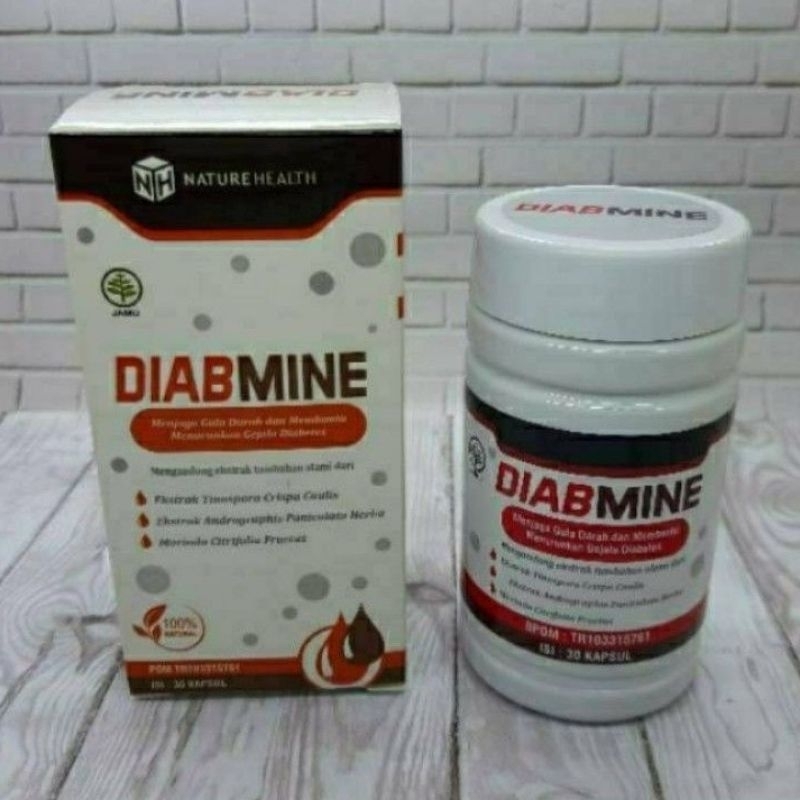 OBAT DIABETES DIABMINE ASLI 100% original kencing manis