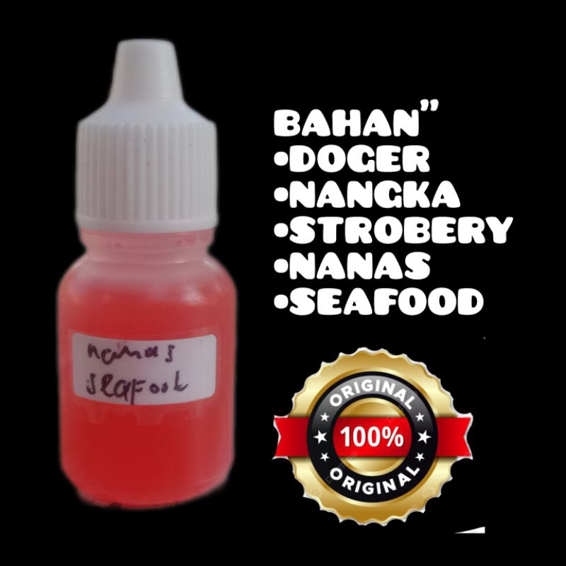 essen aroma nanas seafood untuk mancing ikan nyimas bawal dan patin