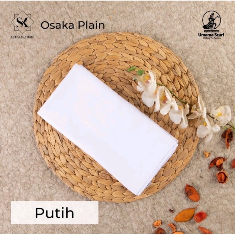 umama osaka hijab kerudung putih anak sekolah