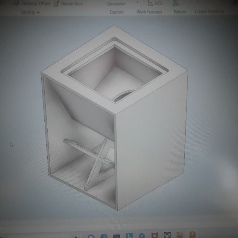 Box speaker turbo 8inch