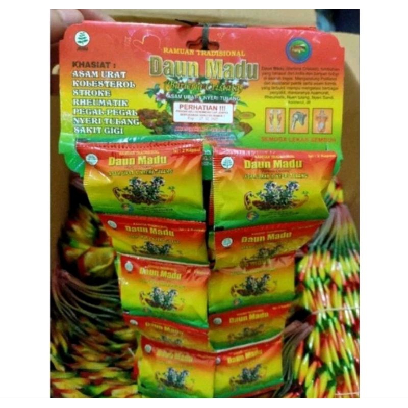 Daun Madu Kapsul Asam Urat Pegalinu Original