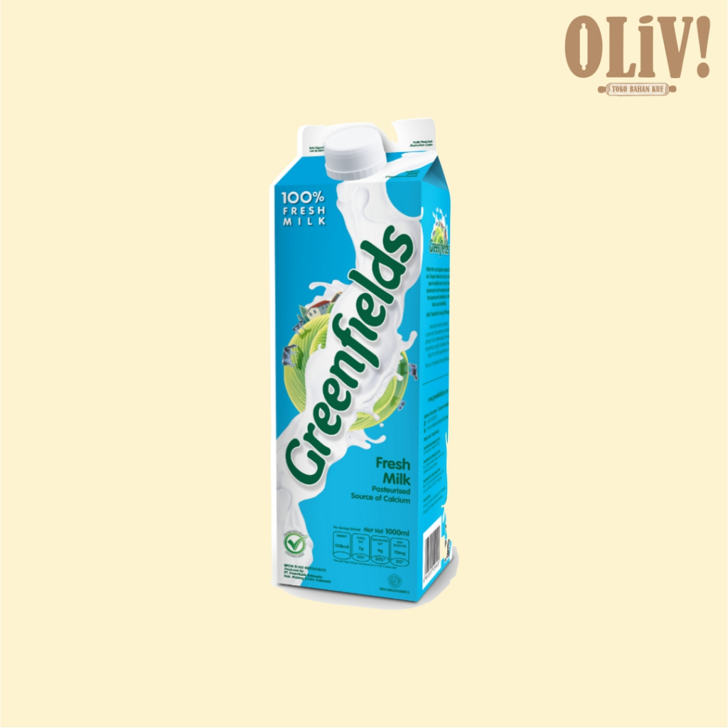 

Greenfields Full Cream Milk UHT 1000ml