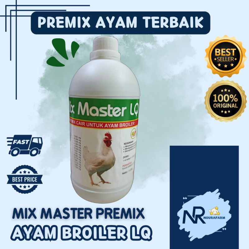 PREMIX AYAM PEDAGING MIX MASTER PREMIX LQ BROILER