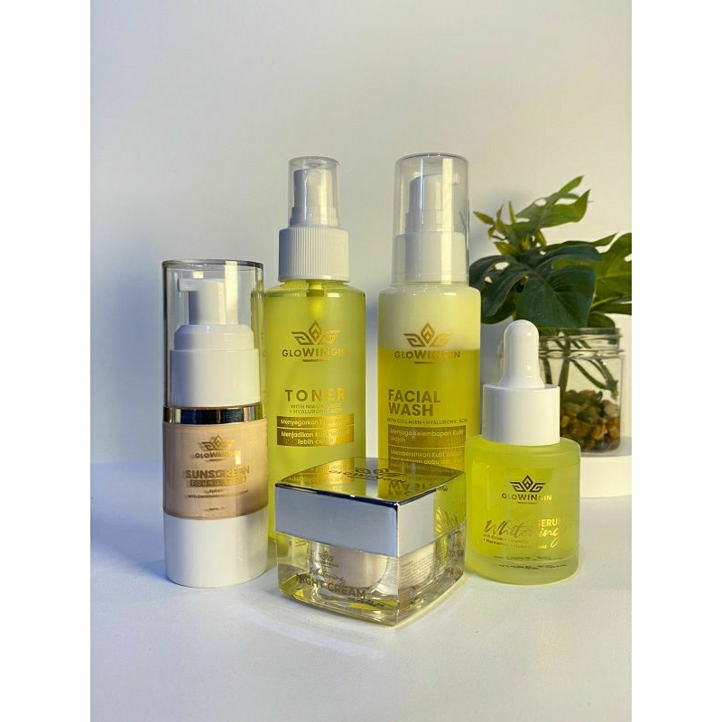 Paket Skincare Glowingin Skincare bpom aman untuk wanita remaja dewasa ibu hamil dan menyusui efekti