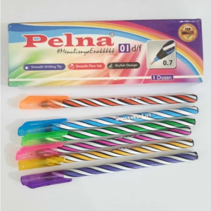 

(12pcs) Pulpen Lilin Pelna 01