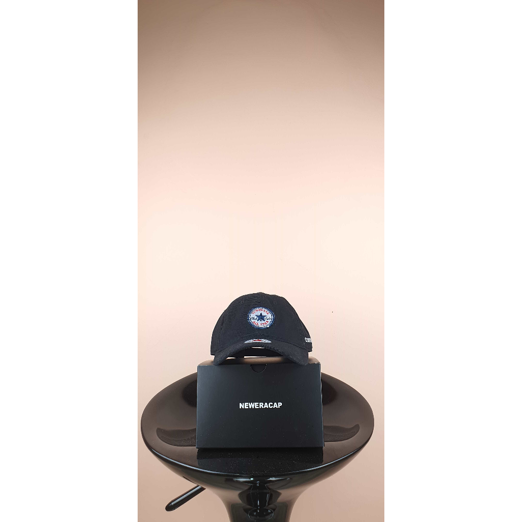 converse hitam logo putih dad hat Topi Pria Baseball Snapback Polos Wanita Unisex Premium