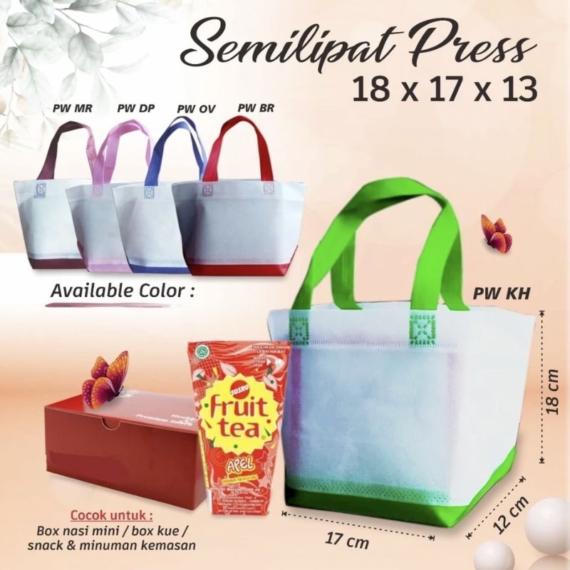 

Goodie bag box tas Hajatan unik Semilipat press