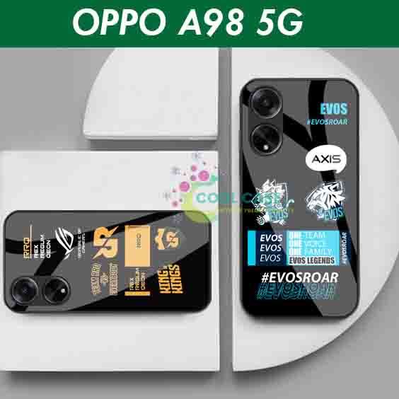 Softcase Kaca Case Oppo A98 5G Terbaru 2023 RRQ [CK278] - Casing Handphone - Pelindung Handphone