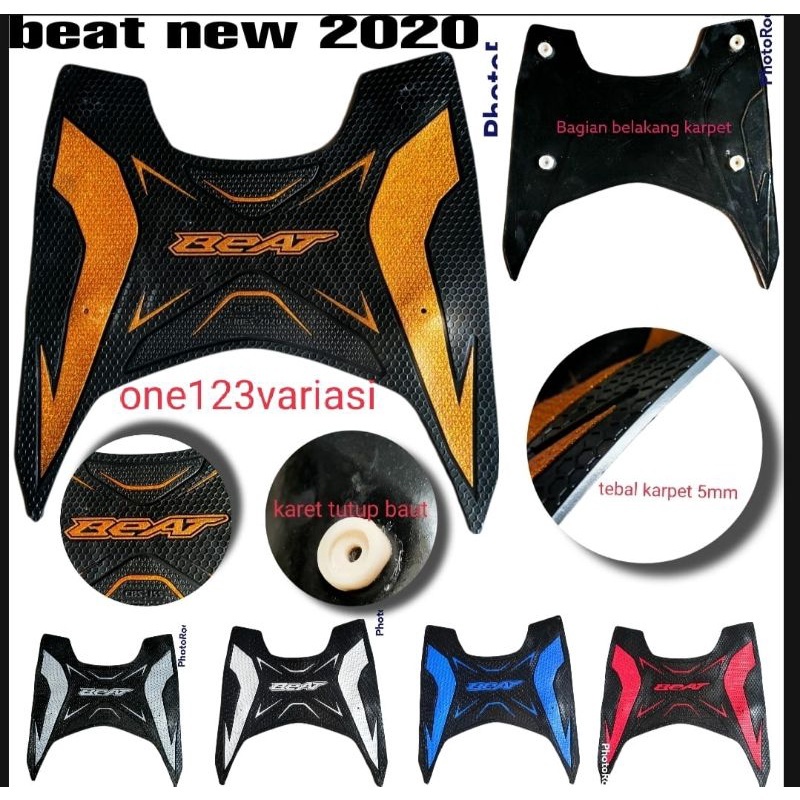 KARPET MOTOR BEAT DELUXE BEAT STREET BEAT NEW 2020 2021 2022 MONSTER