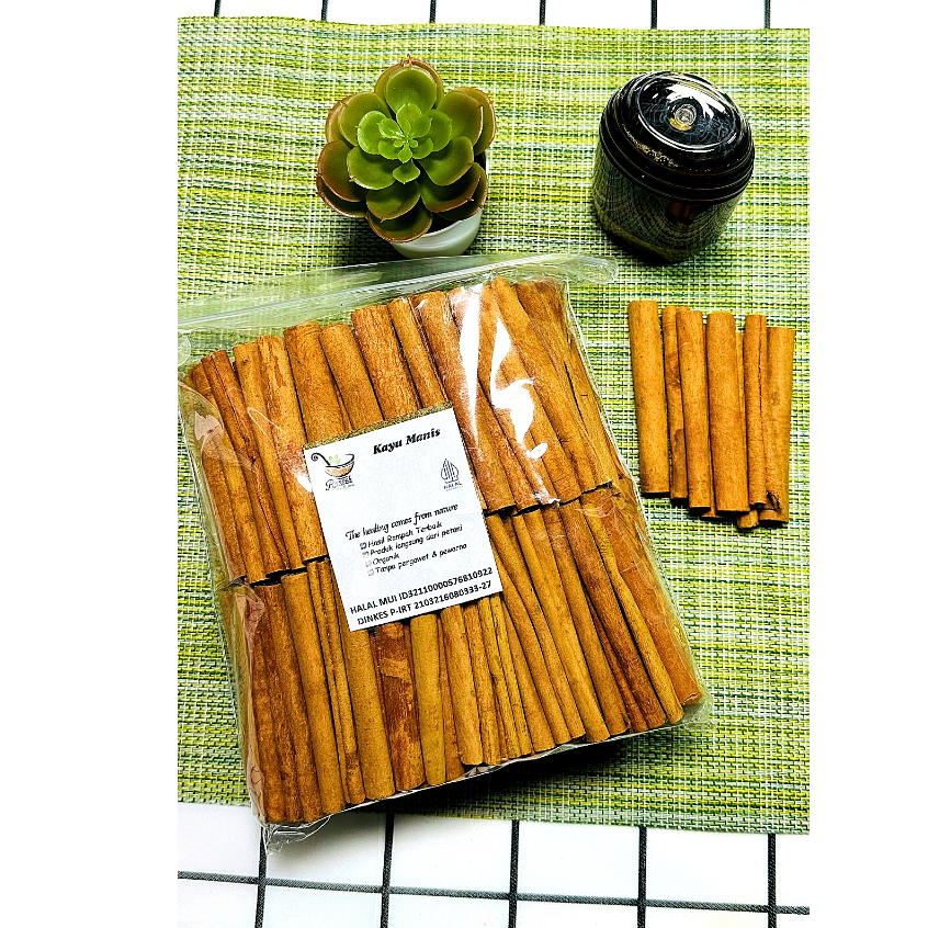 

Kayu Manis Batang Organik Grade A 500 Gram