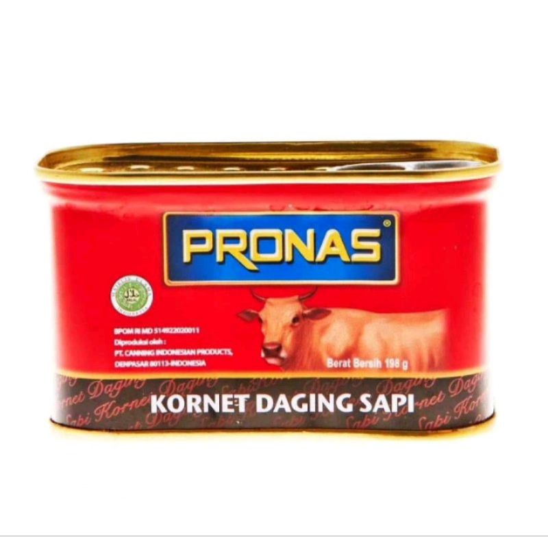

Pronas Kornet Daging Sapi 198gr
