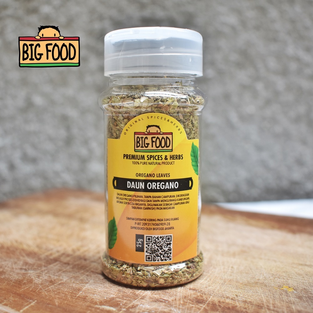 

Big Food Daun Oregano 25 gram