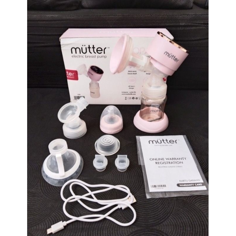 Pompa ASI elektrik mutter/ mutter topaz integrated breast pump FREE 1 SET SPAREPART Preloved