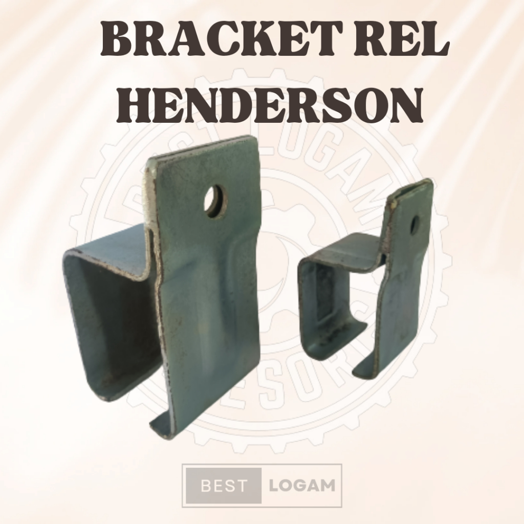 Bracket gantungan rel atas pengunci rel pintu besi pintu lipat sliding