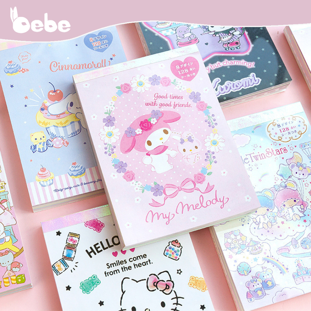

Memo Note Pad Buku Tulis Catatan Motif Kartun Karakter Lucu FREE STICKERS