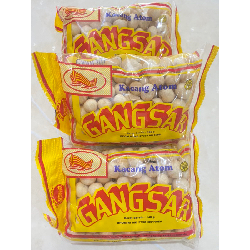 

Kacang Atom Gangsar 140g