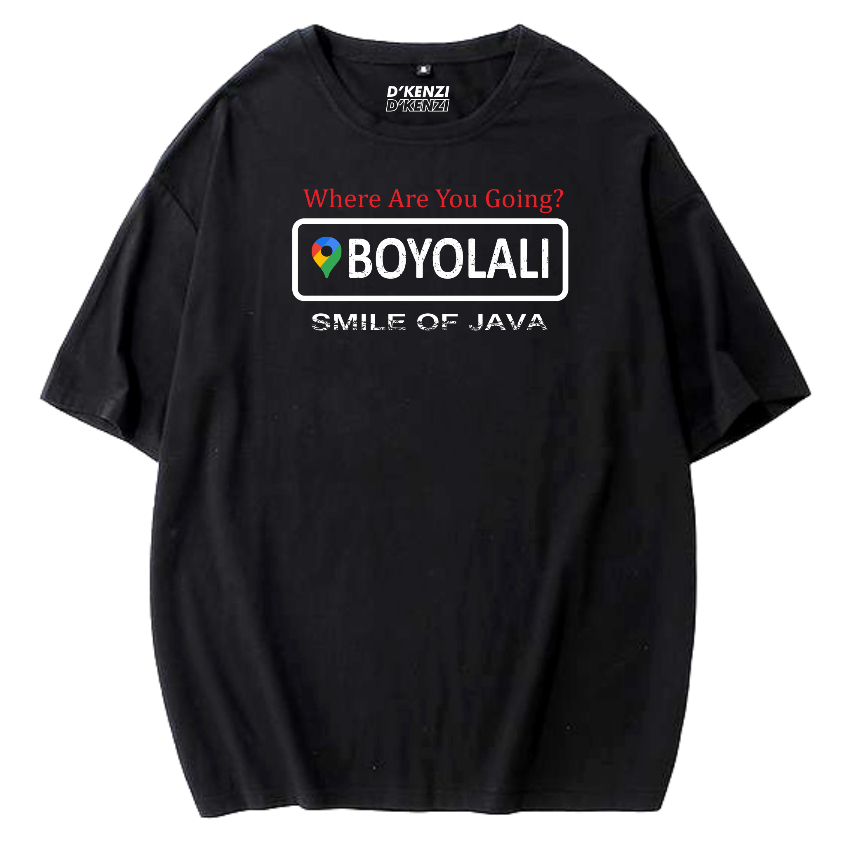 Kaos Boyolali Tshirt Boyolali Smile Of Java