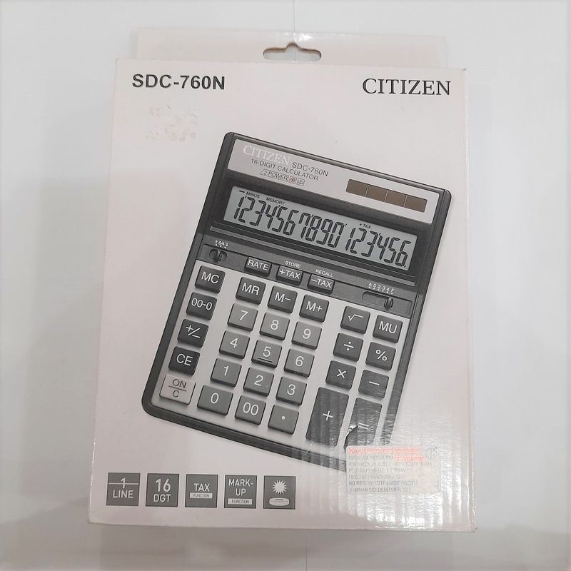 Kalkulator Citizen SDC 760-N/Kalkulator Citizen