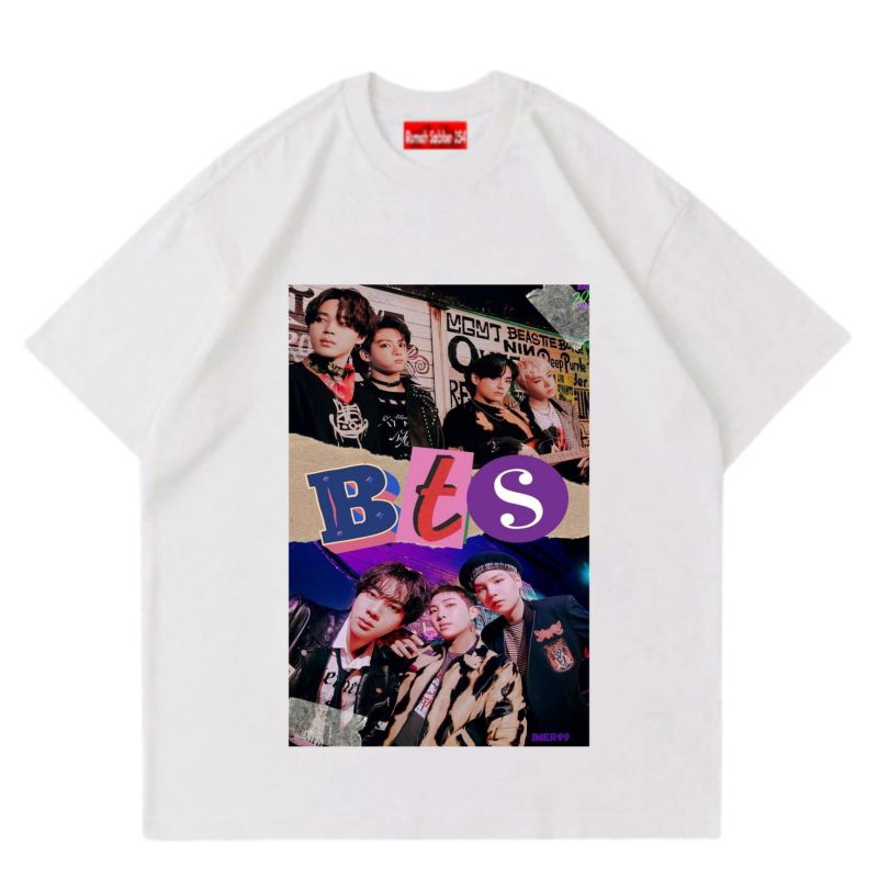 [ READY STOCK ] Kaos BTS Series -  Jimin Jungkook Seokjin Jhope Suga Namjoon J-hope - Cool Kidz ver 