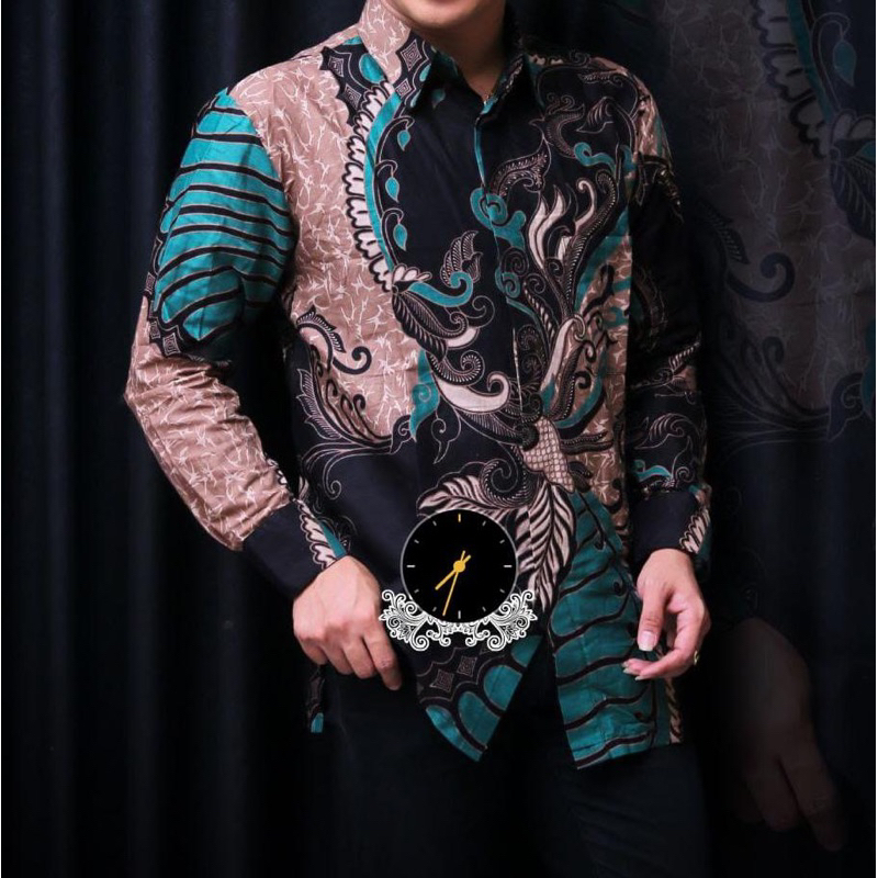 kemeja batik motif sangkuriang