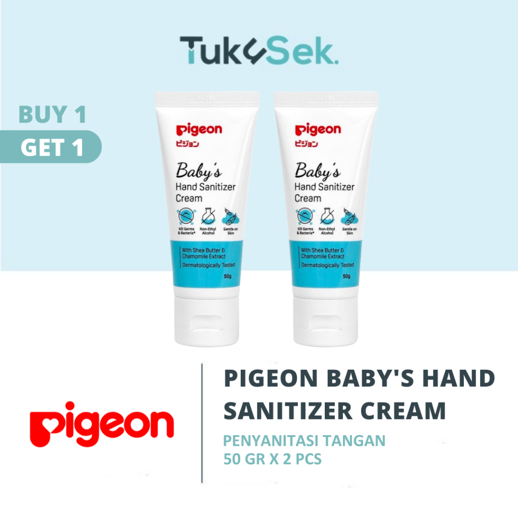 Tukusek PIGEON Baby's Hand Sanitizer Cream 50 gr - B1G1