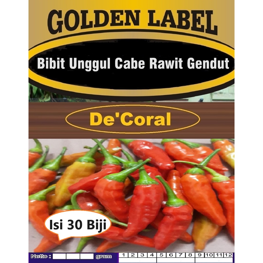 Bibit Unggul Cabe Rawit Gendut | Biji Benih Cabe Rawit Gendut