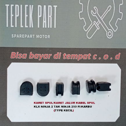 80pcs Karet Spul Ninja R Ninja 250 Karbu Ninja 250 Fi Klx/Karet Kabel Spul Ninja R Ninja 250 Karbu N