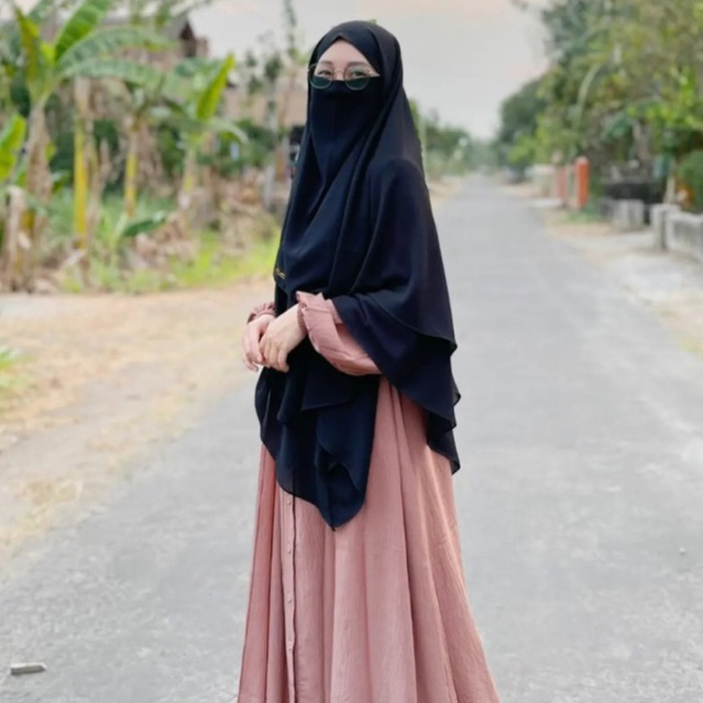 KHIMAR JILBAB BERGO CERUTY SYAR’I