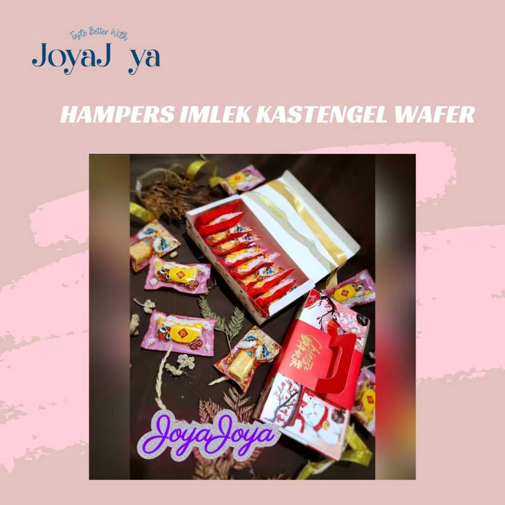 

Hampers kue kering premium, kastengel keju premium, kue kastengel keju 500gr premium/ HAMPERS IMLEK KASTENGEL WAFER