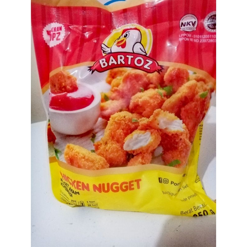 

BARTOZ chicken nugget 250gr