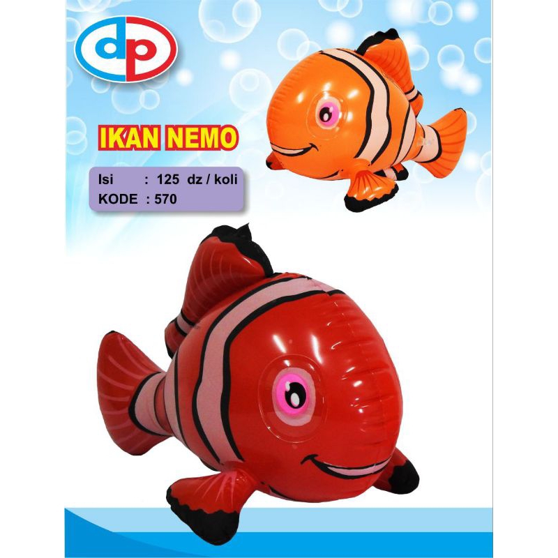 Balon Ikan Nemo