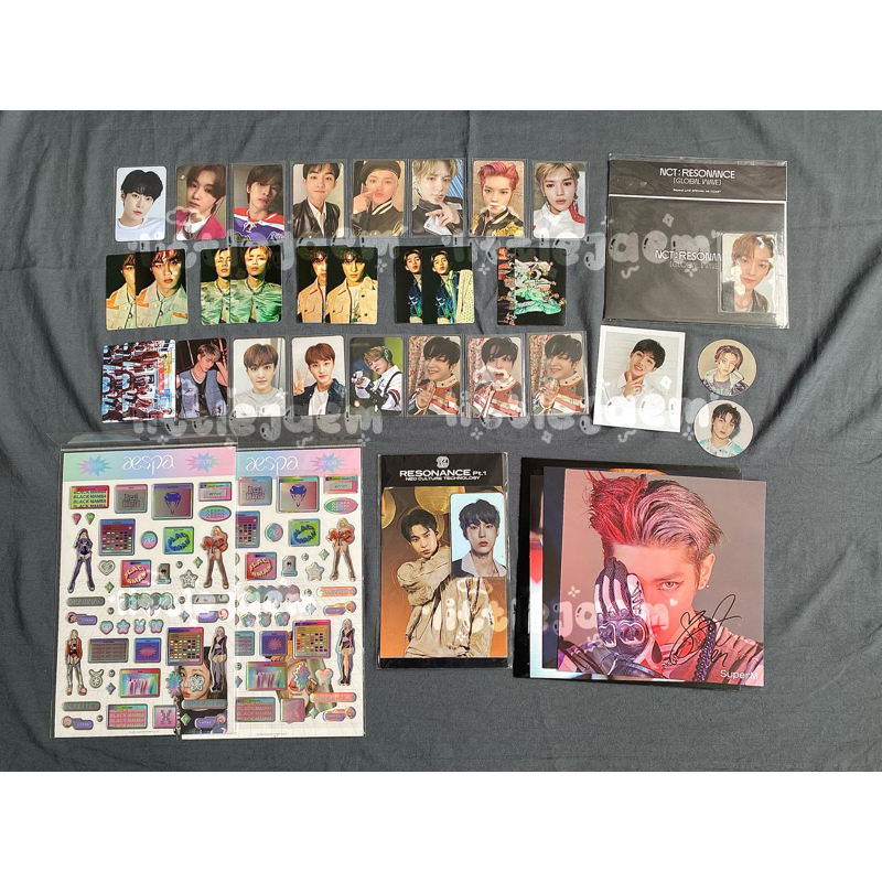 AAB PC PHOTOCARD CC LP POLAROID DOYOUNG XIAOJUN TAEYONG JENO WINWIN SUNGCHAN YANGYANG JOHNNY HAECHAN