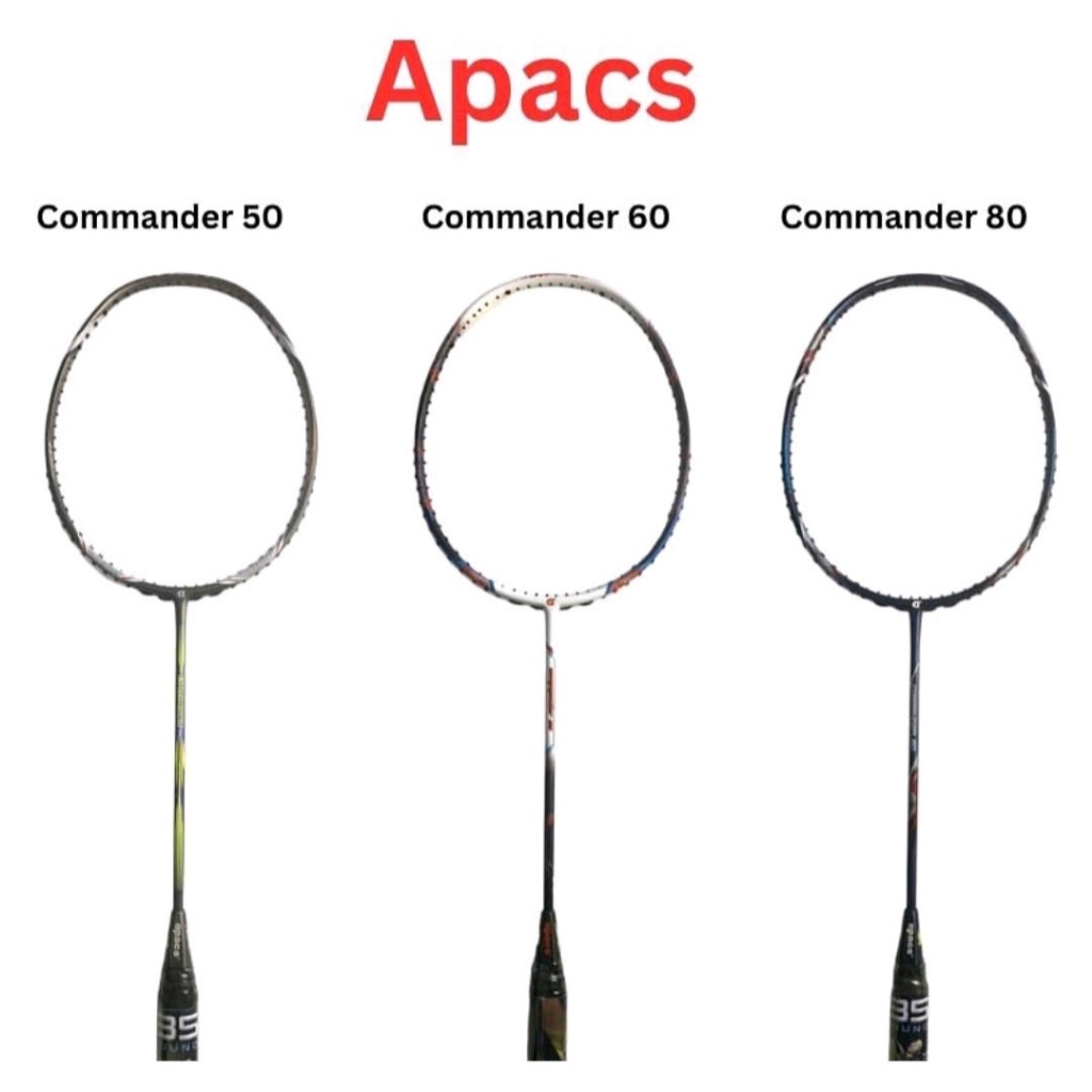 Raket Apacs Commander 50,60 Original 100%