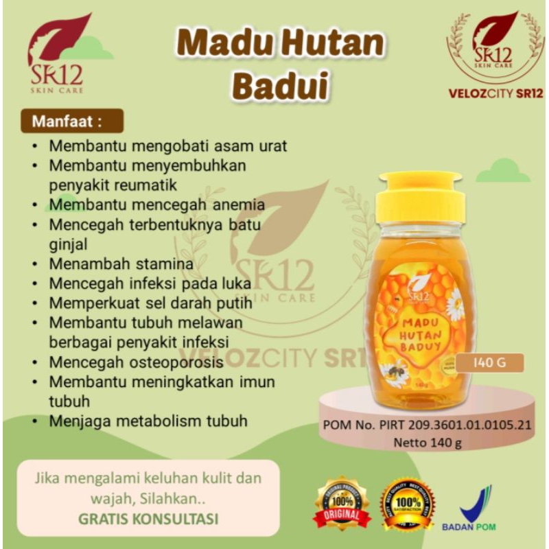 

MADU HUTAN BADUY SR12 ORIGINAL BPOM