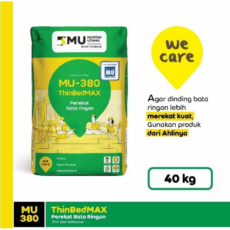 MU 380 SEMEN PEREKAT BATA HEBEL 40KG