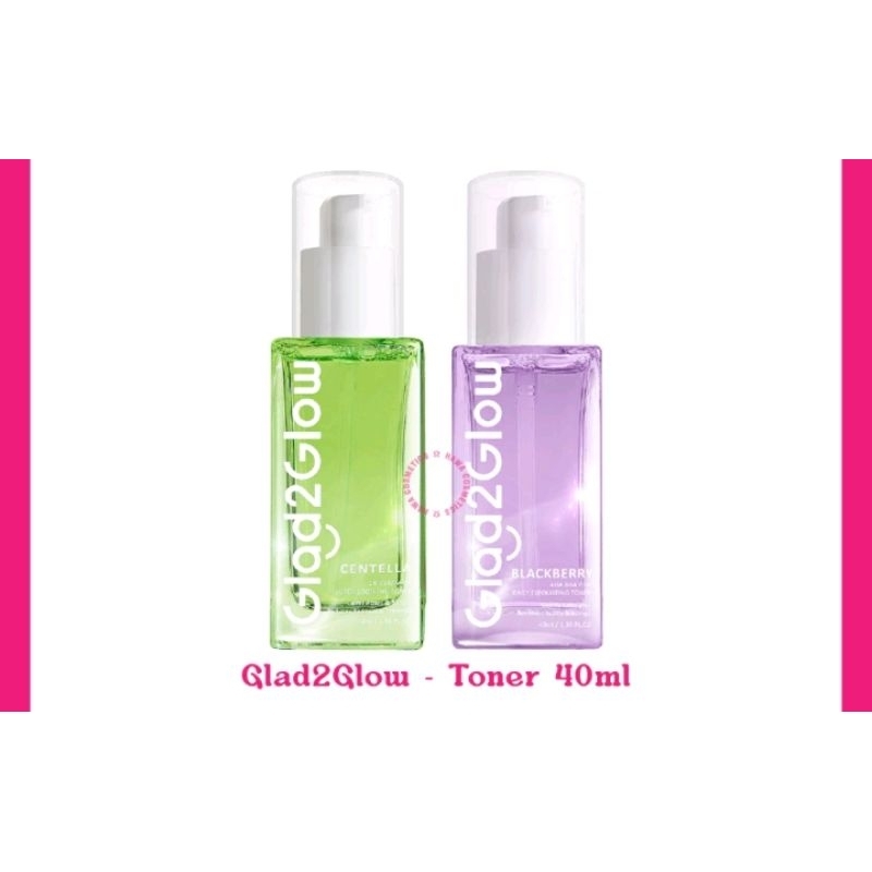 GLAD2GLOW TONER BLACKBERRY AND CENTELLA