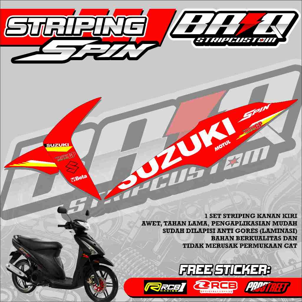 STICKER STRIPING SUZUKI SPIN- STRIPING SUZUKI SPIN PREMIUM GRAFIK 02