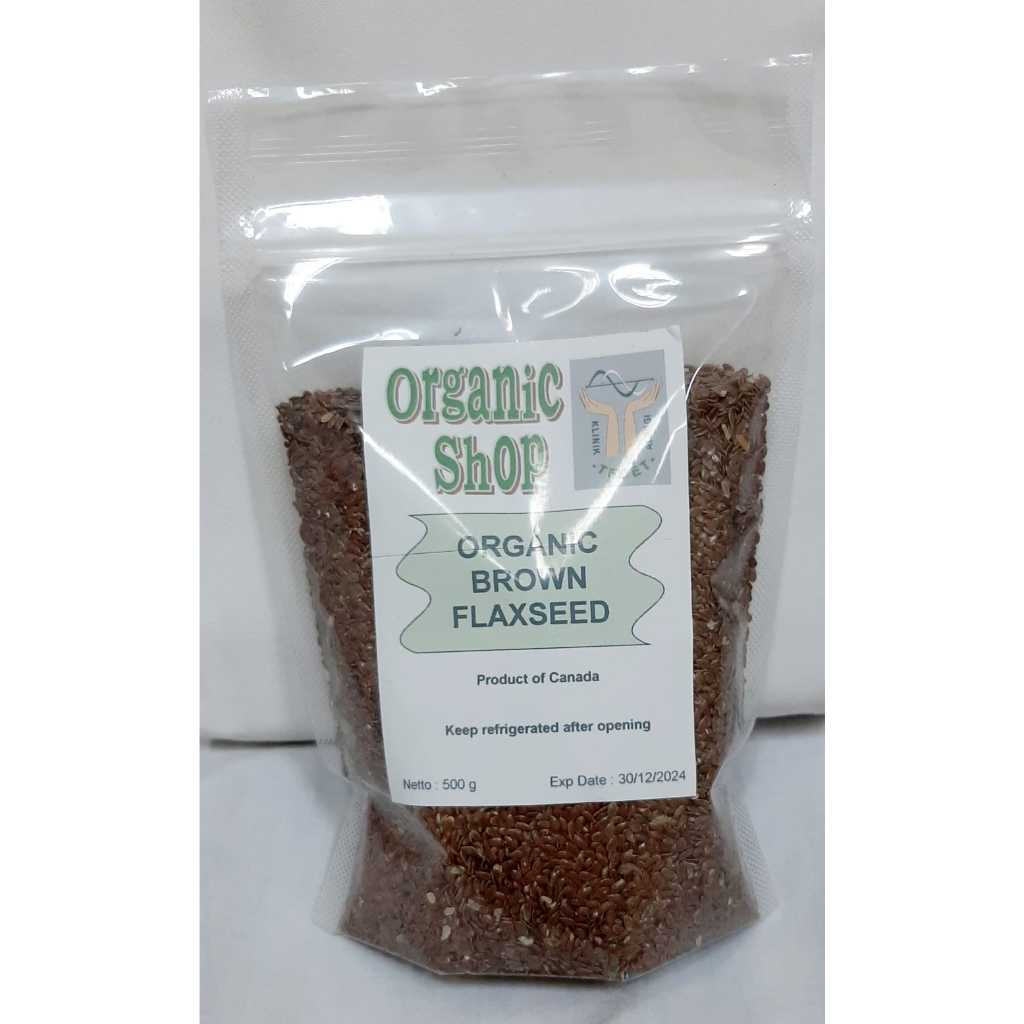 

Organic Shop - Flaxseed Brown - 500 gr