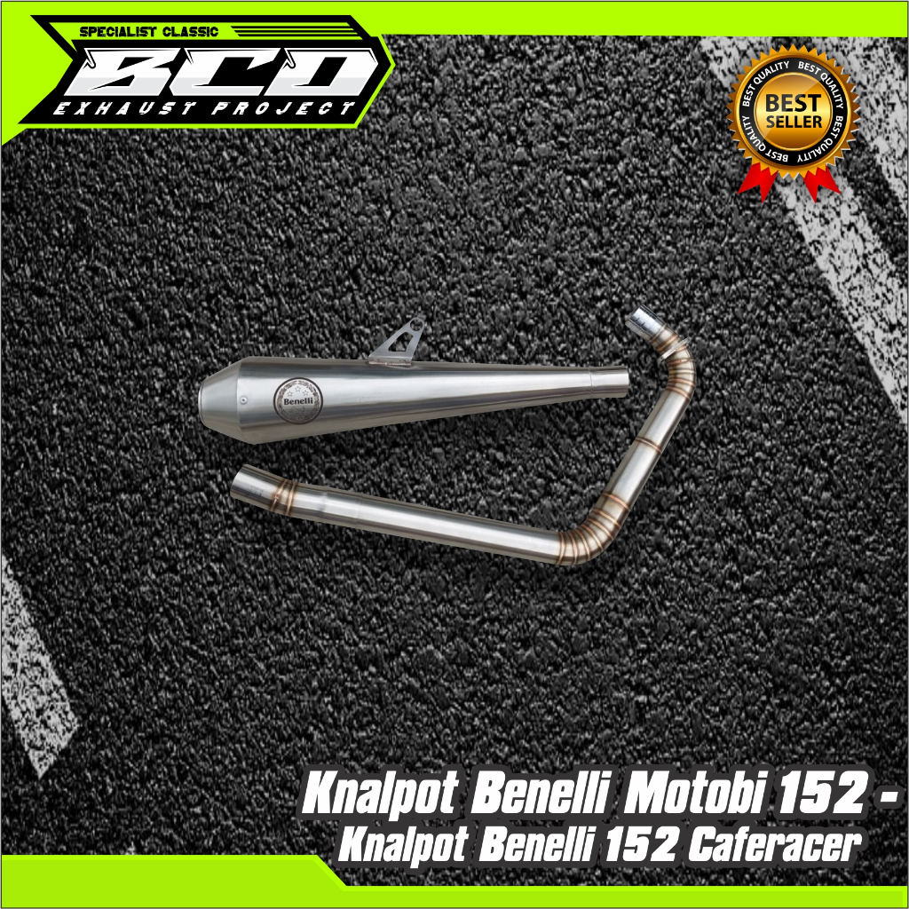 Knalpot Benelli Motobi 152 - Knalpot Benelli 152 Caferacer